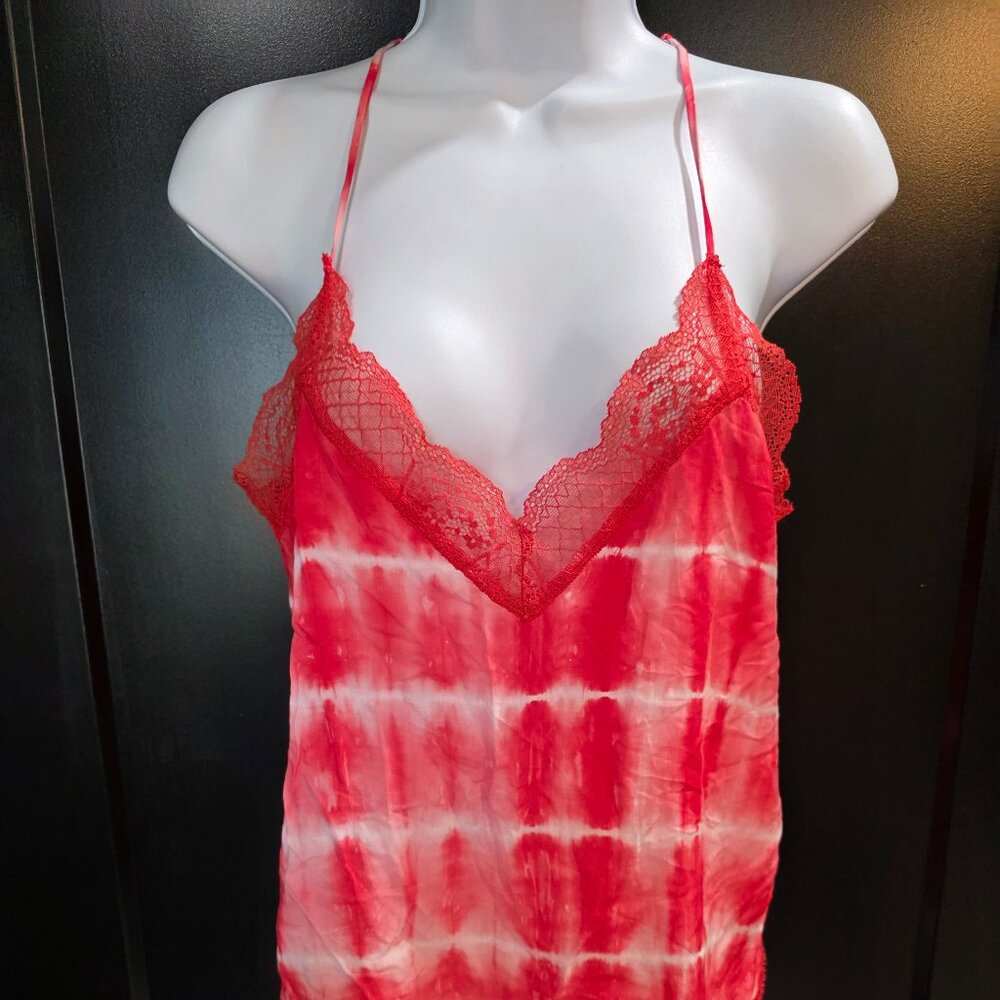 Lovestitch Coral Tank Sz M NWT